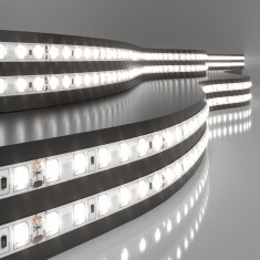 Светодиодная лента 24 В 9,6 Вт/м 120 Led/м 2835 IP65, дневной белый 4200K, 5 м Лента светодиодная 24V 9,6W 120Led 2835 IP65 дневной белый, 5м &mdash; Multielectrika