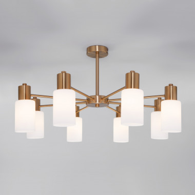 Умная потолочная люстра в стиле лофт 70160/8 латунь Smart — Multielectrika