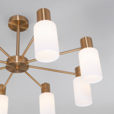 Умная потолочная люстра в стиле лофт 70160/8 латунь Smart &mdash; Multielectrika