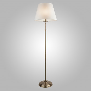 Напольный светильник с абажуром античная бронза 01008/1 античная бронза — Multielectrika