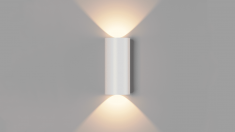 LED светильник настенный LW-A0148B-WH-WW Белый 2*12Вт 3000 К &mdash; Multielectrika