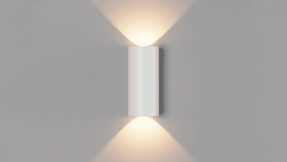 LED светильник настенный LW-A0148B-WH-WW Белый 2*12Вт 3000 К фото 1 — Multielectrika