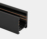 SY-LINK-20S1S-1000-BL, шинопровод накладной низкопрофильный, 48В, черный, 1000мм