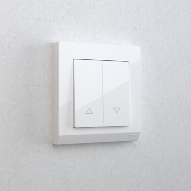 Выключатель жалюзи (белый) W1124501 — Multielectrika