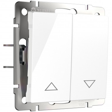 Выключатель жалюзи (белый) W1124501 &mdash; Multielectrika