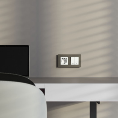 Выключатель жалюзи (белый) W1124501 &mdash; Multielectrika