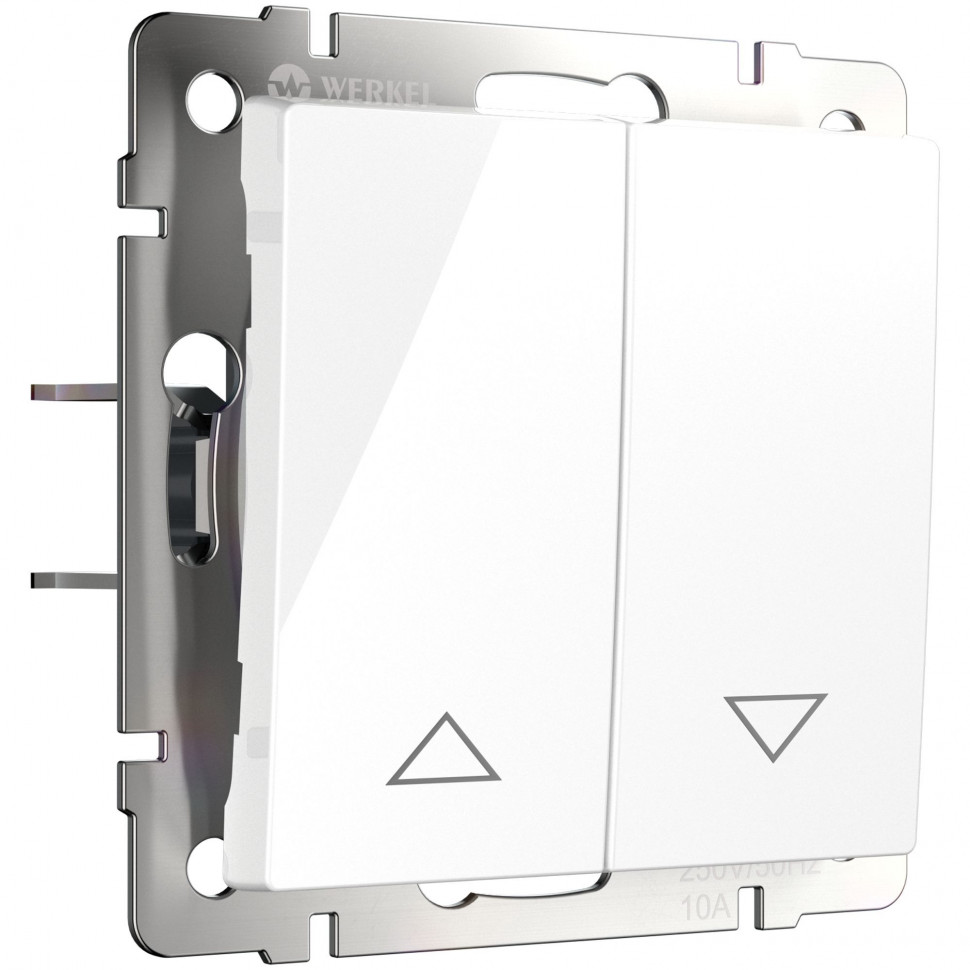 Выключатель жалюзи (белый) W1124501 фото 1 &mdash; Multielectrika