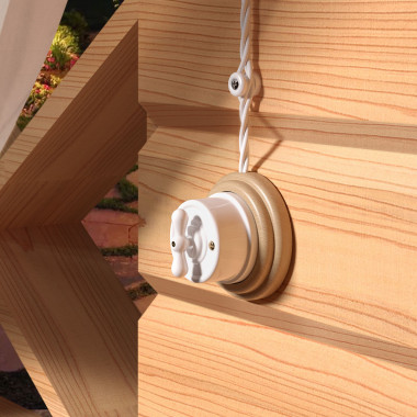 Ретро кабель витой  3х2,5 белый 50 м W6453601 &mdash; Multielectrika