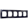 Рамка на 5 постов  (черный) WL08-Frame-05 фото 3 — Multielectrika