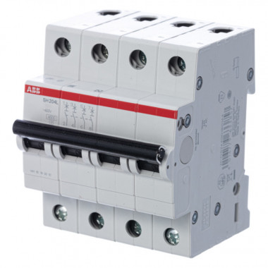 Автоматический выключатель  четырехполюсный ABB SH204L C63 2CDS244001R0634 — Multielectrika