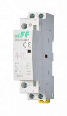 Контактор модульный (Ампер-25 / Волт-24 DС / Контакт-2NO) ST25-20-24 &mdash; Multielectrika