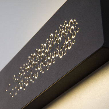 Настенный светодиодный светильник 40149/1 LED черный &mdash; Multielectrika