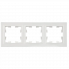 Рамка на 3 поста IEK Brite РУ-3-БрБ белая фото 2 — Multielectrika