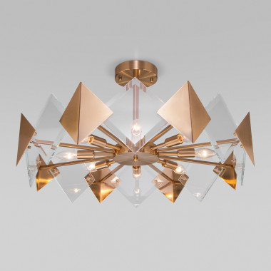 Умный потолочный светильник 60121/8 латунь — Multielectrika