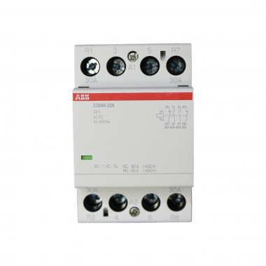 Контактор ESB40-22N-01 модульный (40А АС-1, 2НО+2НЗ), катушка 24В AC/DC 1SAE341111R0122 &mdash; Multielectrika