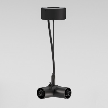 Module System Набор подвеса угловой с вводом питания (черный) 85195/00 &mdash; Multielectrika