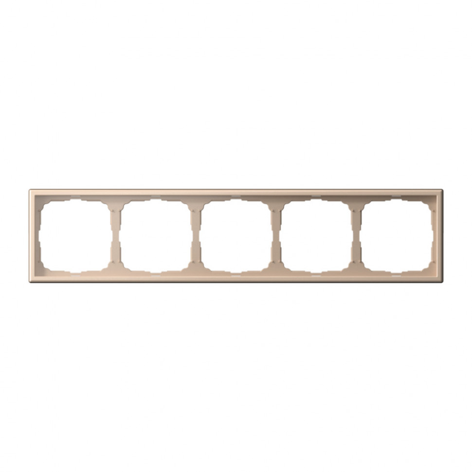 Рамка на 5 постов Systeme Electric ArtGallery универсальная, песочный фото 1 — Multielectrika