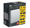 Корпус пластиковый IEK TEKFOR ЩРВ-П-8 IP41 белая дверь фото 2 — Multielectrika