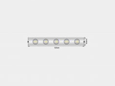 SWG-248-24-WW20/45-67, лента фокусирующая 20*45°, IP67, 24В, SMD2835, 48led/m, 18W/m, 2700K &mdash; Multielectrika