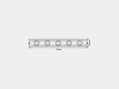 SWG-248-24-WW20/45-67, лента фокусирующая 20*45°, IP67, 24В, SMD2835, 48led/m, 18W/m, 2700K — Multielectrika