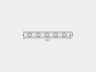 Светодиодная лента Wallwasher  2835, 48 LED/м, 18 Вт/м, 24В , IP67, Цвет: Теплый белый, SWG-248-24-WW20/45-67