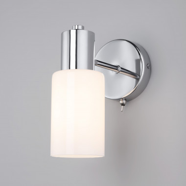 Настенный светильник со стеклянным плафоном 70160/1 хром — Multielectrika