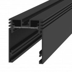 Трек SY низковольтный универсальный, черный SY-601010-BL, 1м &mdash; Multielectrika