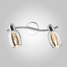 Настенный светильник со стеклянными плафонами 20033/2 хром &mdash; Multielectrika