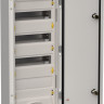 Корпус металлический IEK TITAN 5 ЩРн-48 (1х48) 710х310х140мм IP54 серый (одна дверь)
