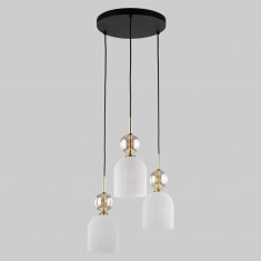 Подвесной светильник со стеклянными плафонами 11021 Sophia Cognac &mdash; Multielectrika