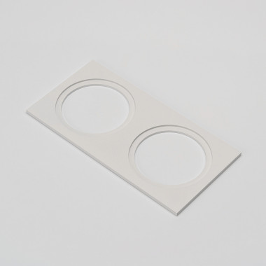 Рамка двойная для SWG PRO MINI COMBO, квадратная, белая — Multielectrika