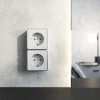 Розетка с заземлением Gallant белая W5071001 фото 3 &mdash; Multielectrika