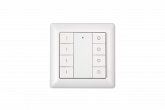 Настенная радио панель EasyDim EASYBUS на 4 зоны, 3В батарейка &mdash; Multielectrika