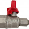 Шаровой кран для подключения манометра 1/2вн -1/4вн Valtec VT.807.N.0402