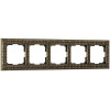 Рамка на 5 постов (бронза) WL07-Frame-05 фото 1 — Multielectrika