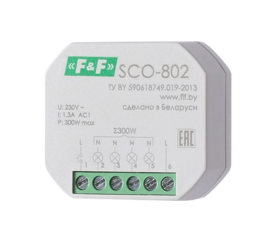 Регулятор освещённости (диммер) SCO-802 фото 1 — Multielectrika