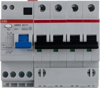 Дифференциальный автомат ABB DS204 С10 30mA тип AC 2CSR254001R1104 — Multielectrika