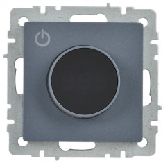 Термостат электронный с индикацией IEK BRITE ТС10-1-БрМ маренго &mdash; Multielectrika