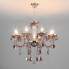 Подвесная хрустальная люстра 309/8 Strotskis фото 6 — Multielectrika