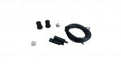 Тросы поддерживающие, цвет черный, 2м, CR-BL-2000 &mdash; Multielectrika