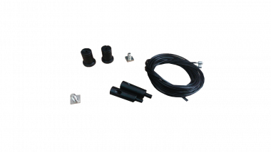 Тросы поддерживающие, цвет черный, 2м, CR-BL-2000 — Multielectrika