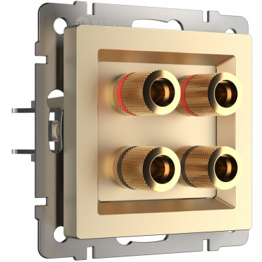 Акустическая розетка (шампань) W1185011 — Multielectrika