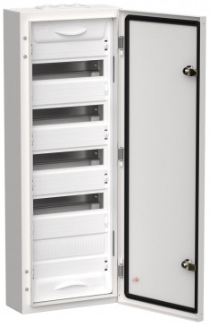Корпус металлический IEK TITAN 5 ЩРн-60 (1х60) 835х310х140мм IP54 белый (одна дверь) &mdash; Multielectrika