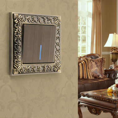 Клавиша для выключателя c подсветкой (бронзовый) W1119112 — Multielectrika