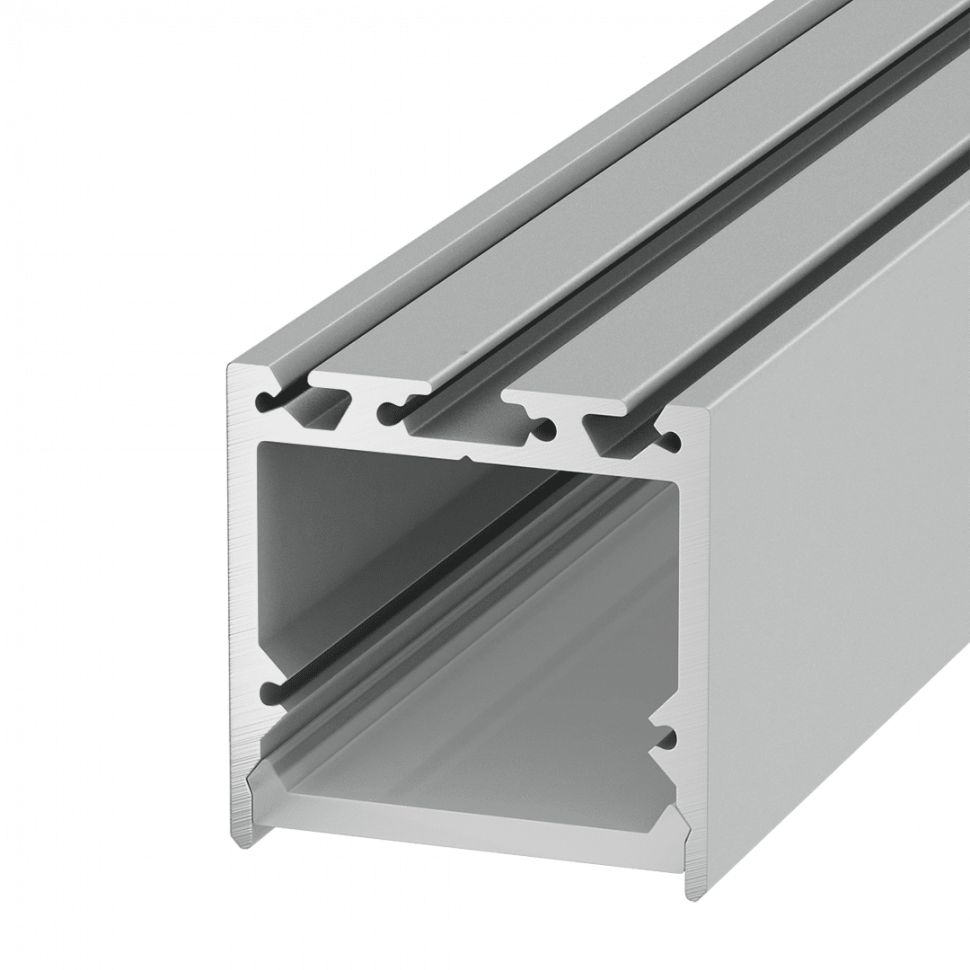 Алюминиевый профиль Design LED LS3535, 2500 мм, анодированный фото 1 — Multielectrika