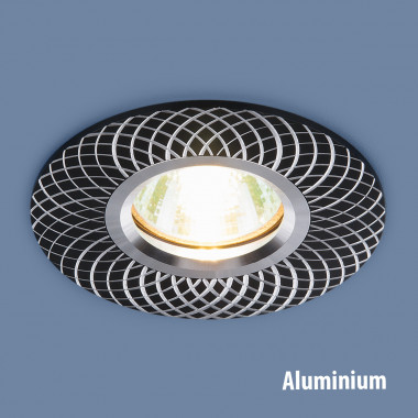 Алюминиевый точечный светильник 2006 MR16 BK черный — Multielectrika