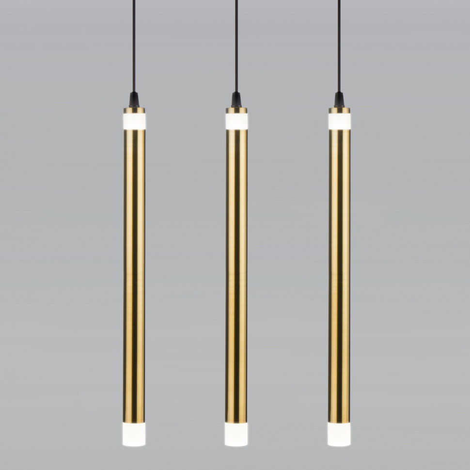 Подвесной светодиодный светильник 50133/3 LED бронза фото 1 — Multielectrika