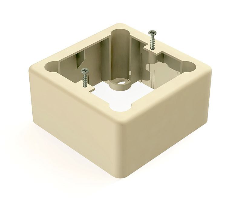 Подъемная коробка Greenel слоновая кость фото 1 — Multielectrika