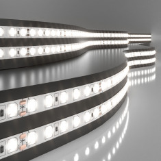 Светодиодная лента 24 В 9,6 Вт/м 120 Led/м 2835 IP20, дневной белый 4200K, 5 м Лента светодиодная 24V 9,6W 120Led 2835 IP20 дневной белый, 5м &mdash; Multielectrika