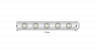 Светодиодная лента Wallwasher  2835, 48 LED/м, 18 Вт/м, 24В , IP67, Цвет: Холодный белый, SWG-248-24-W20/45-67